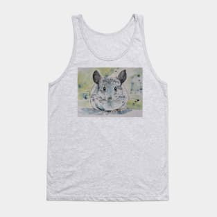 Chinchilla portrait. Tank Top